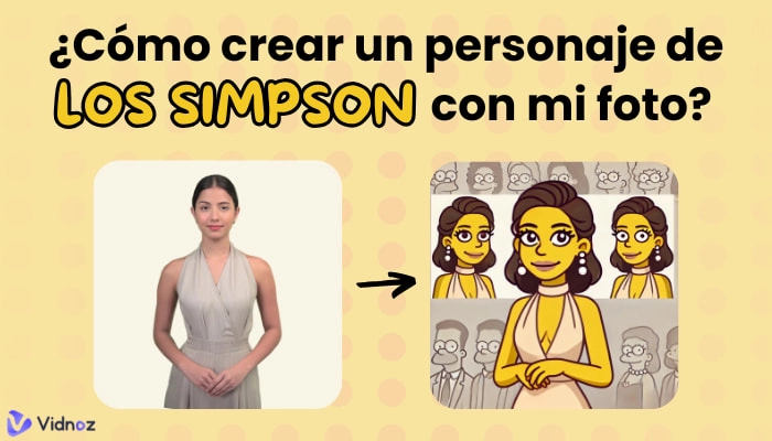¿Cómo crear un personaje de los Simpson con mi foto? Top 6 IA para generar caricatura Simpson online gratis
