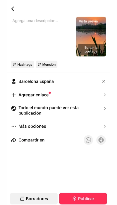 cuatro paso como añadir subtitulos en tiktok