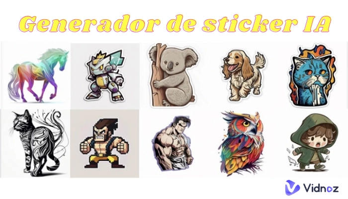 Utiliza generador de sticker para crear pegatinas únicas con IA