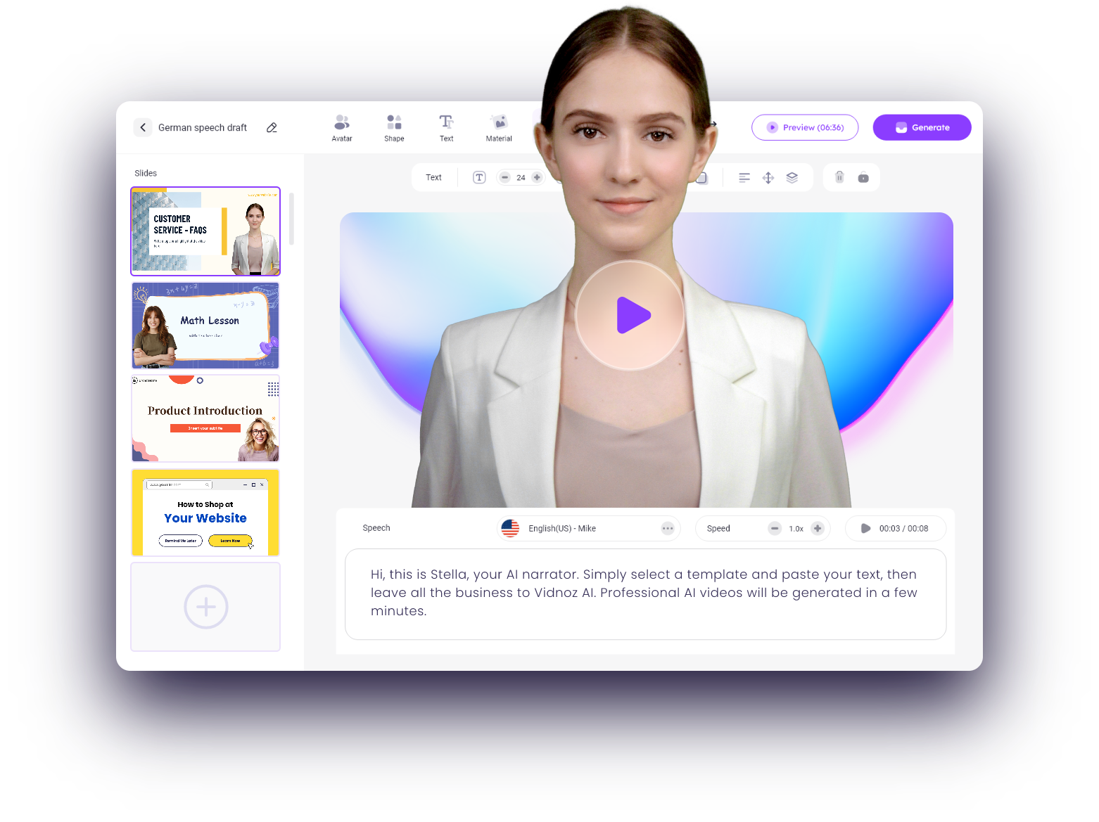 Generador de video IA